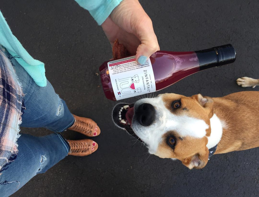 ZinfanTail Dog Wine.