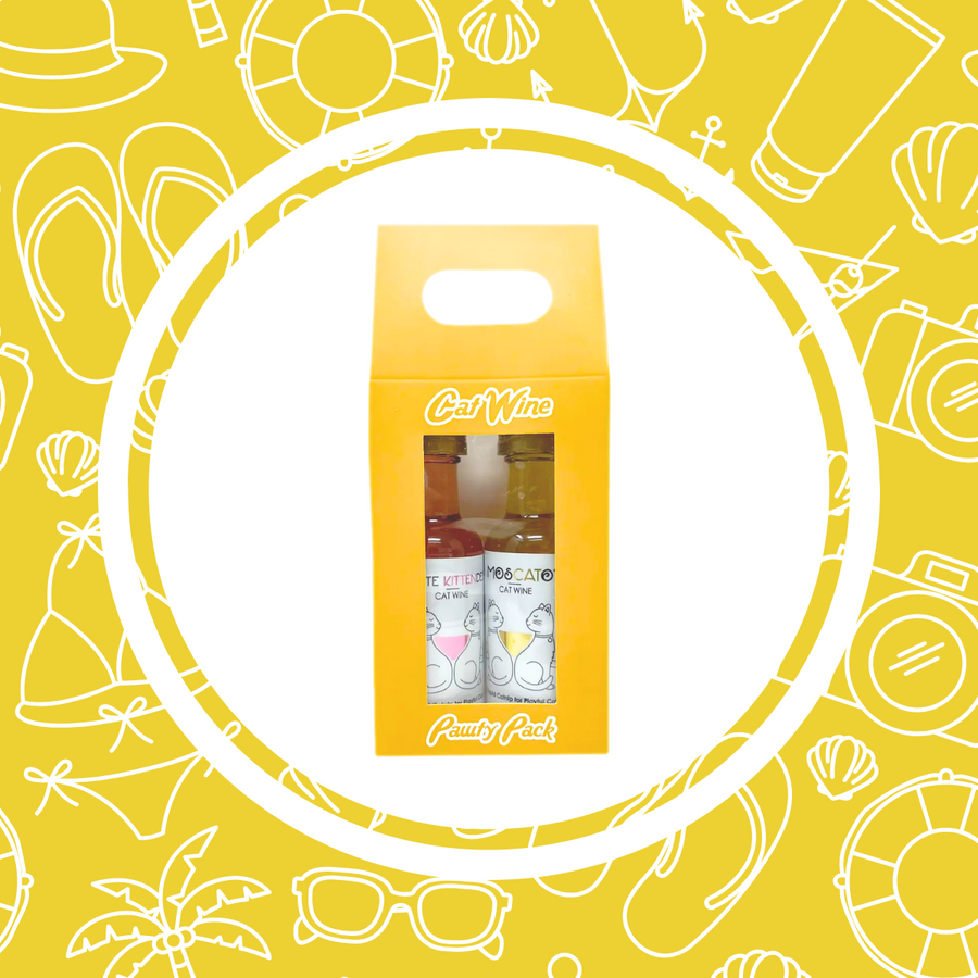 Summer Cat Wine Pawty Pack (Small Gift Pack)