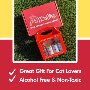 Cat Wine Pawty Pack 4 Pack