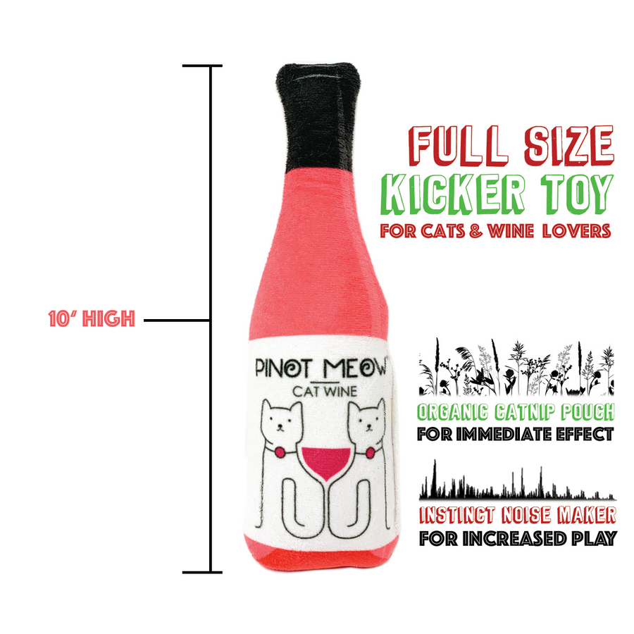 Toy cat that sales purrs and meows