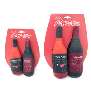 Malbark + Gyrah Anise Plush Series Juguete para masticar vino para perros