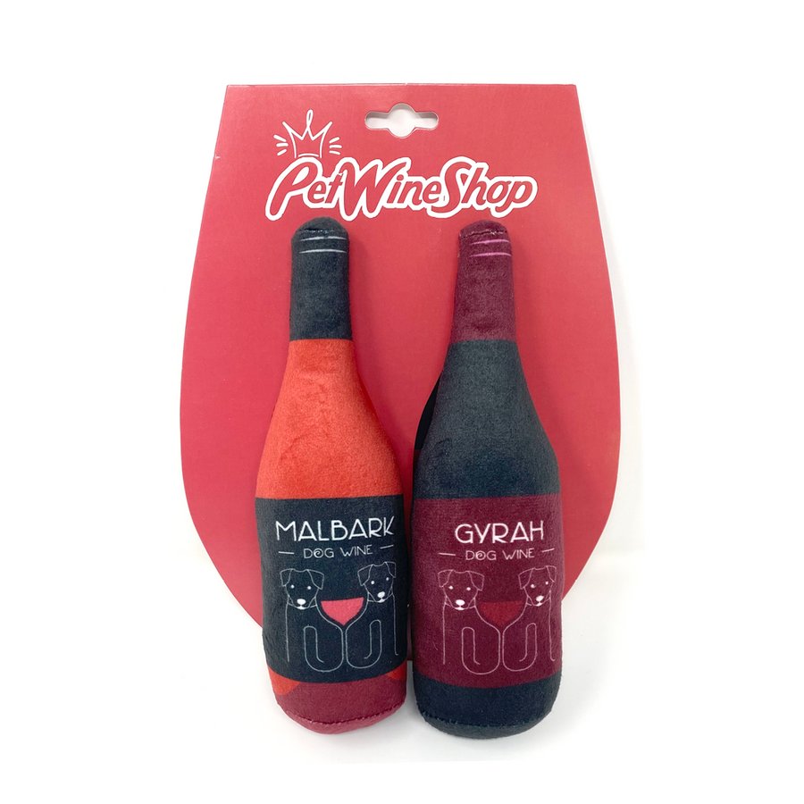 Malbark + Gyrah Anise Plush Series Dog Wine Chew Toy